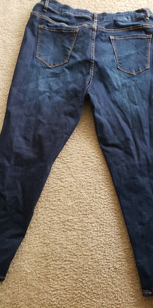 High rise jeans